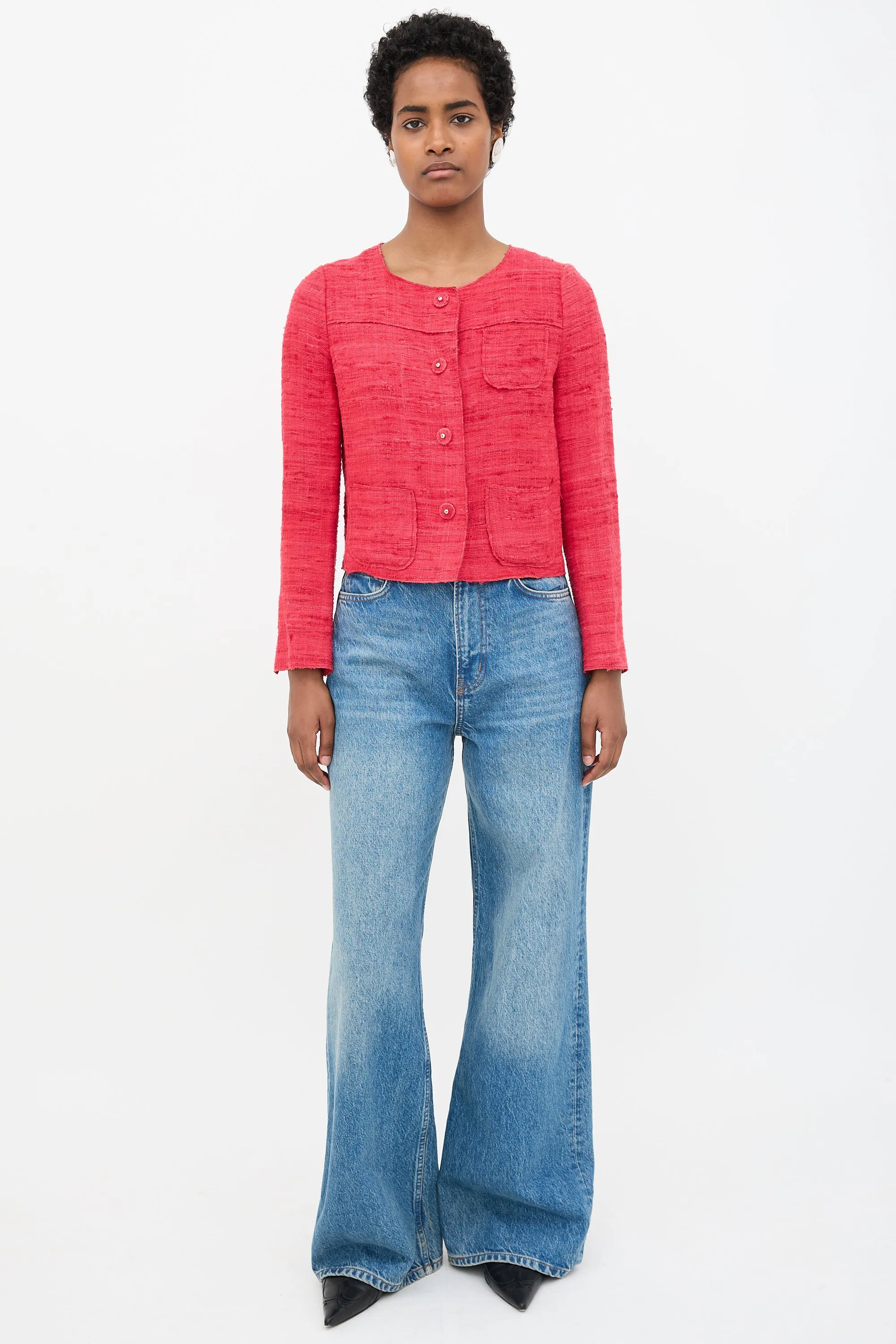 2010 Silk Slub Tweed Jacket