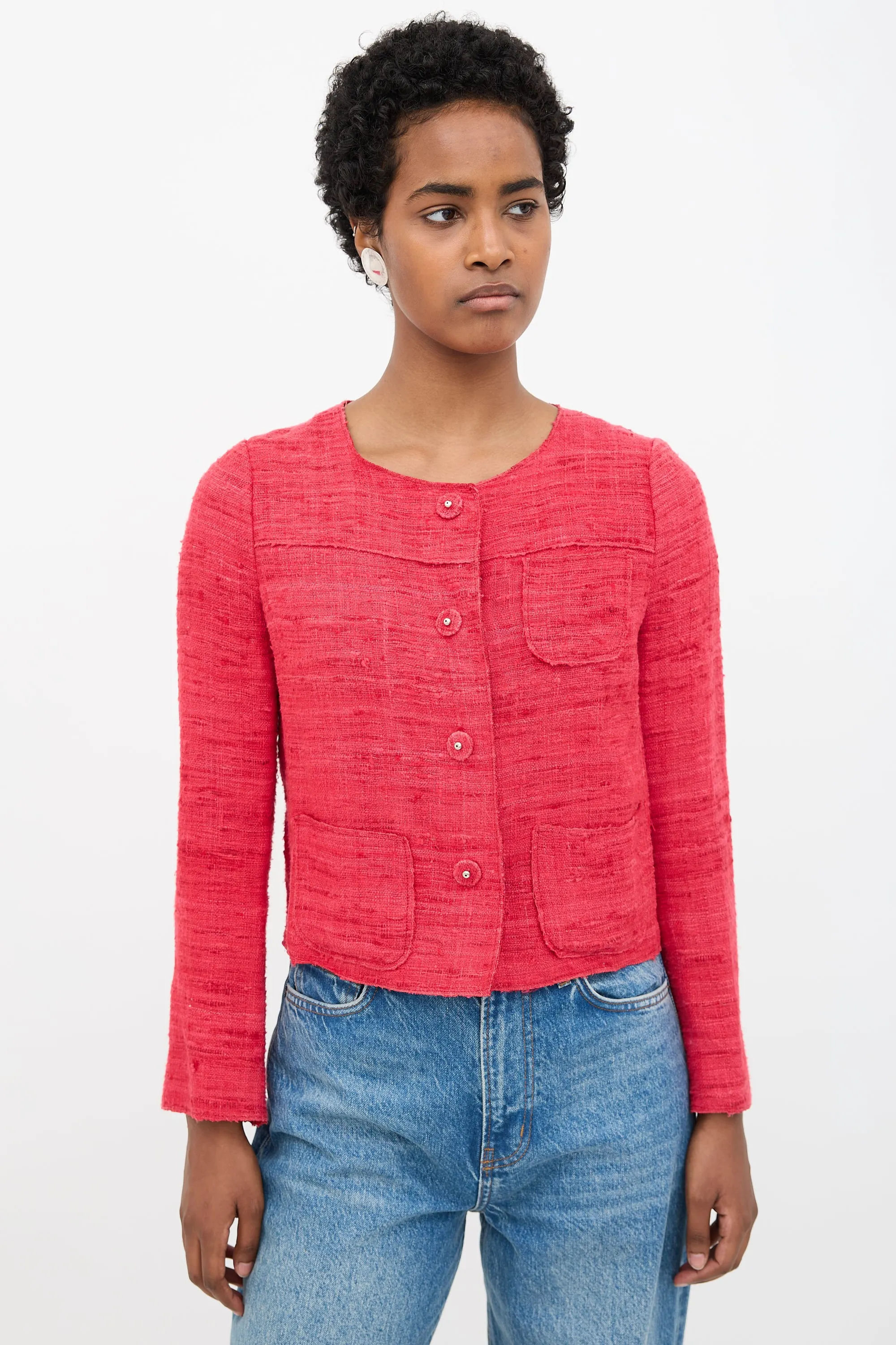 2010 Silk Slub Tweed Jacket