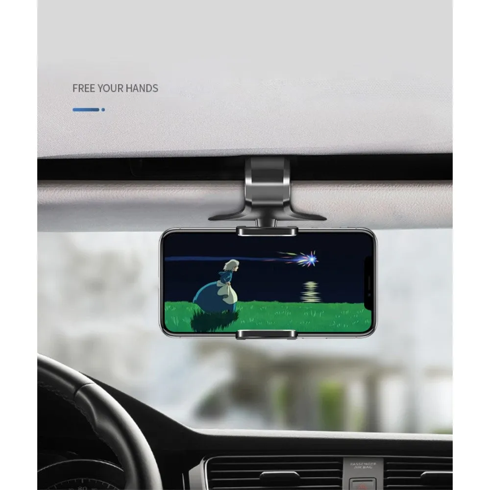 3 in 1 Car GPS Smartphone Holder: Dashboard / Visor Clamp   AC Grid Clip for Meizu MX6 M685U Premium Edition - Black