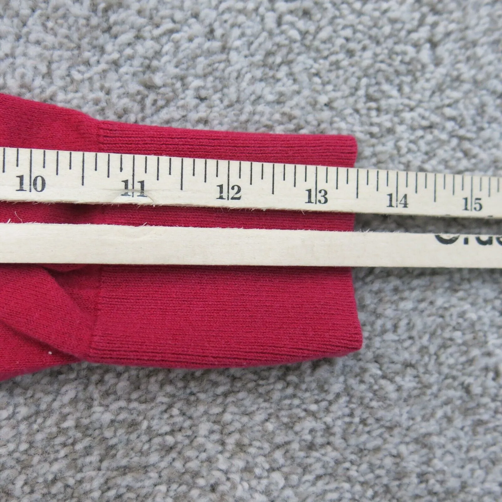 Banana Republic Womens Casual Button Shoulder T Shirt Long Sleeves Red Size XS