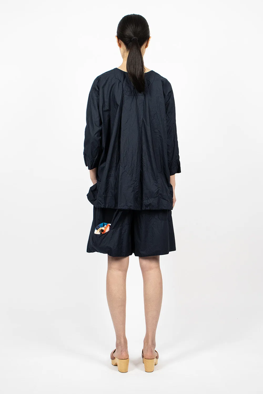 Bermuda Reflective Short Navy Blue