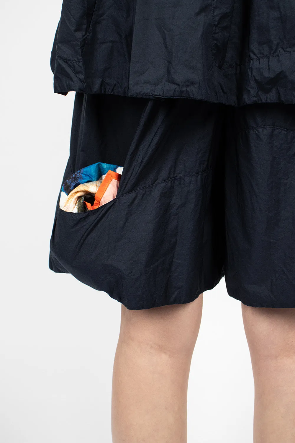 Bermuda Reflective Short Navy Blue