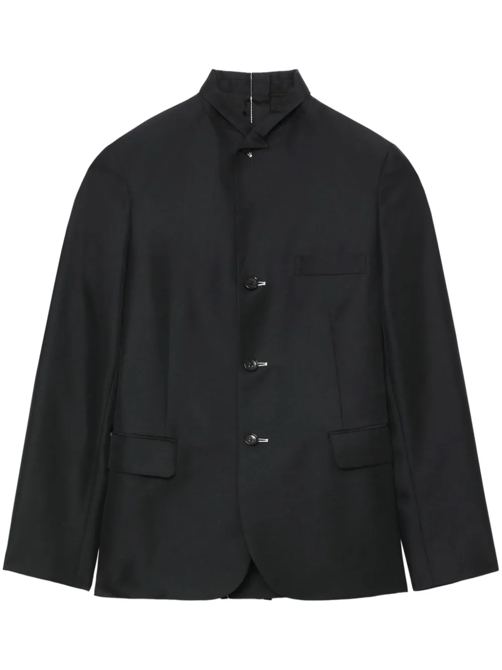 Constrast Stitch Blazer