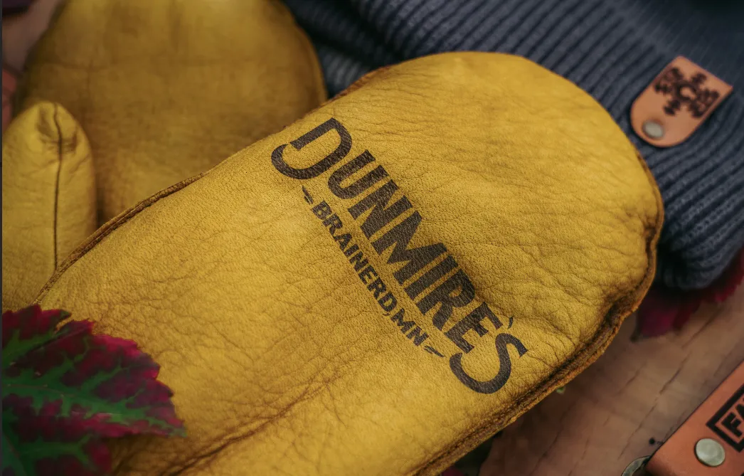 Custom Leather Mitten