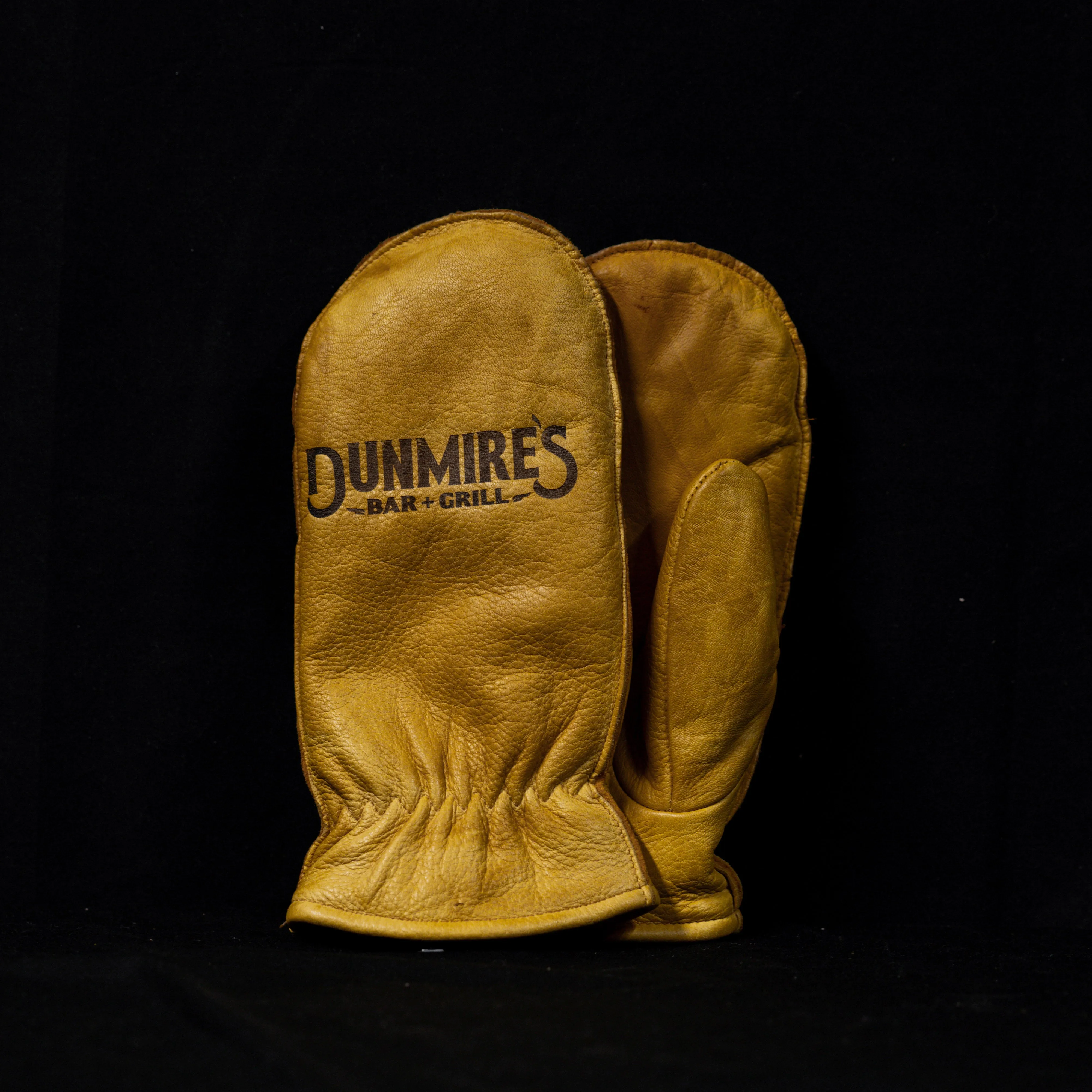 Custom Leather Mitten