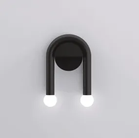 Fausto - Double Light Arched Metal Wall Sconce