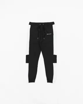 Geo Racer Jogger - Black/White