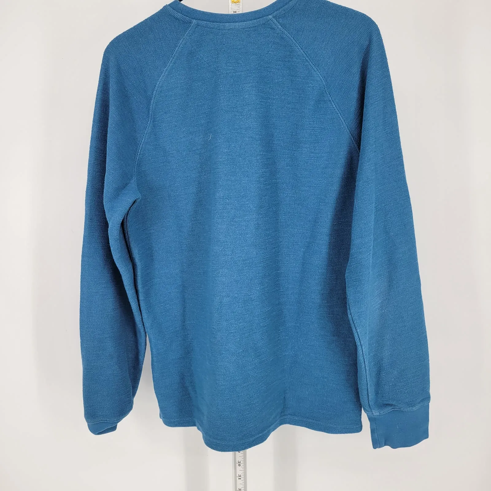 Goodfellow & Co Mens Sz M Long Sleeve Thermal T Shirt Blue