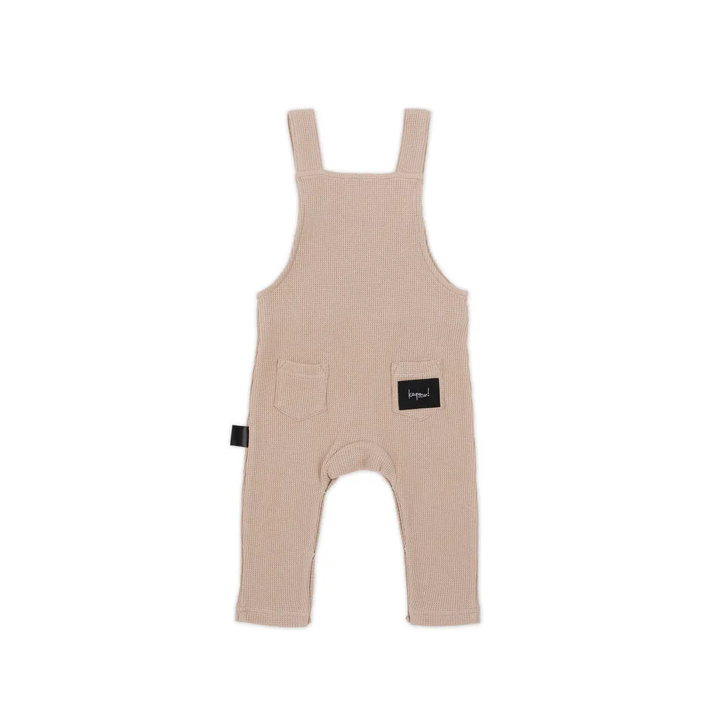 Kapow Biscuit Waffle Overalls