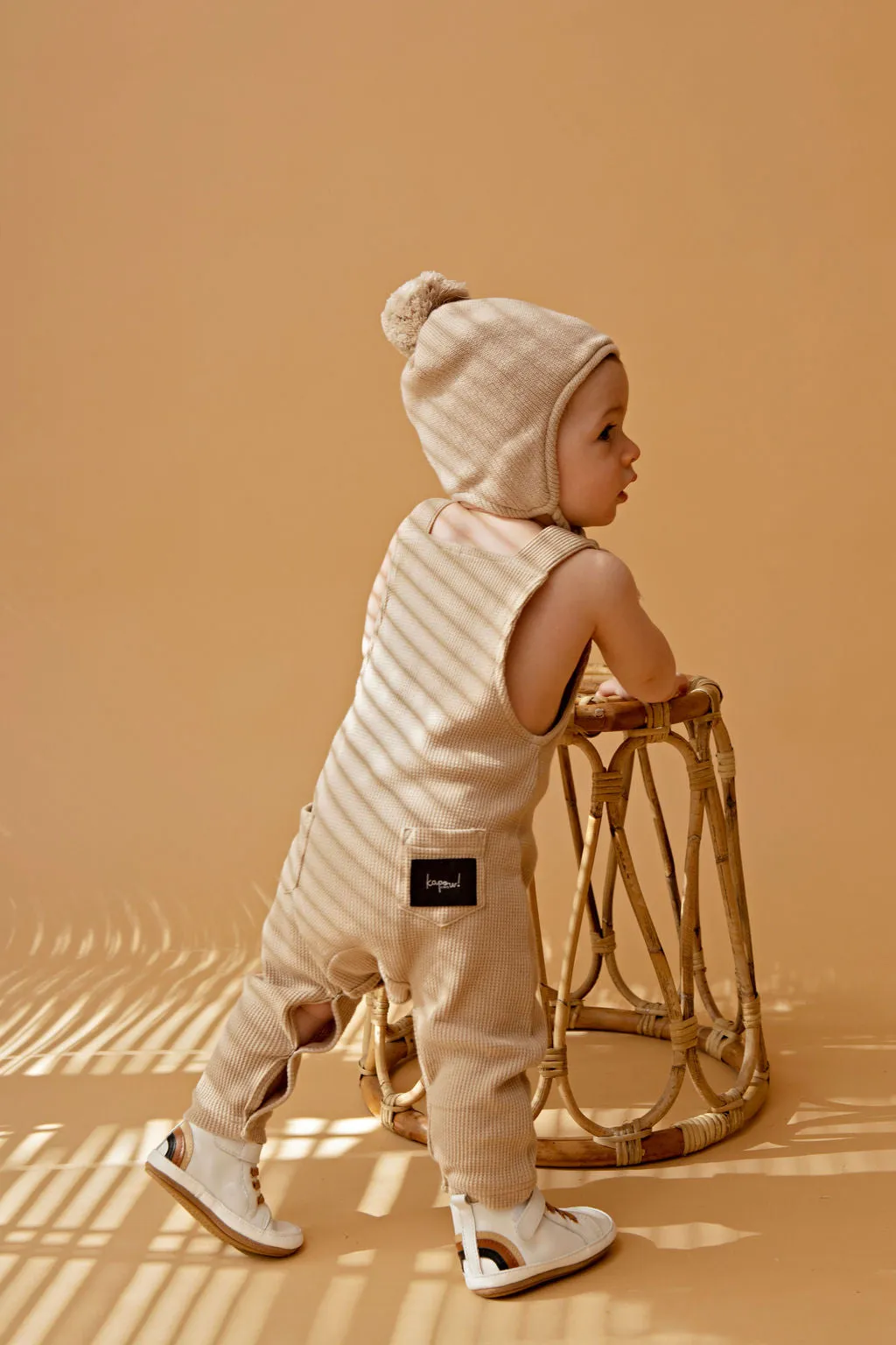 Kapow Biscuit Waffle Overalls