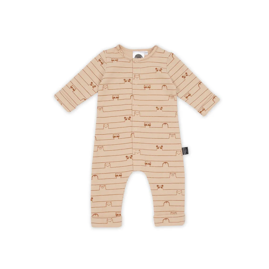 Kapow Disrupted Stripe Boiler Suit