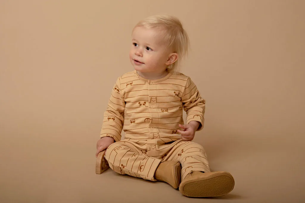 Kapow Disrupted Stripe Boiler Suit