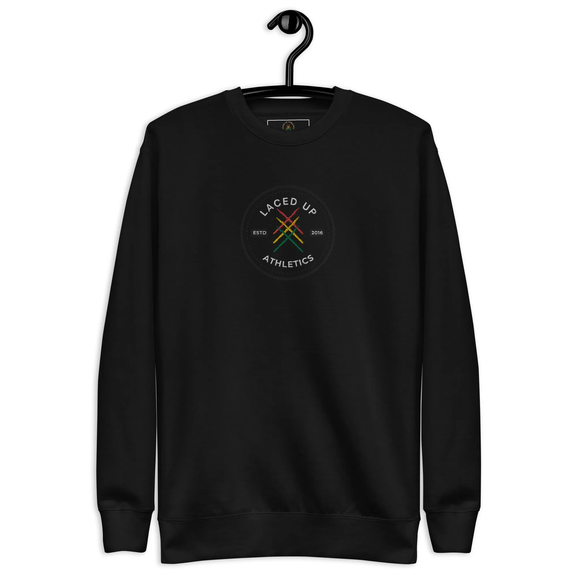 Laced Up Athletics ESTD Unisex Premium Sweatshirt
