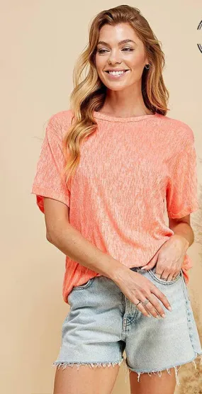Life is Reflective Short Sleeve Top