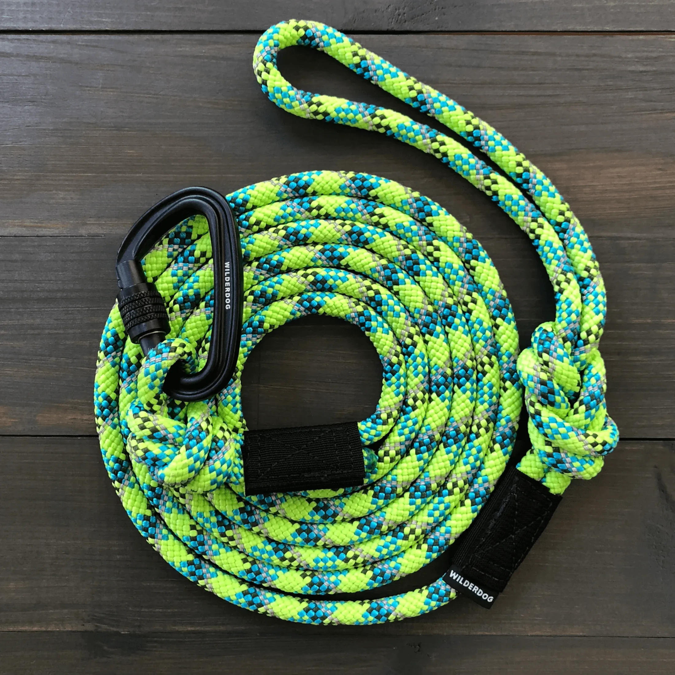Lime Reflective Rope Leash