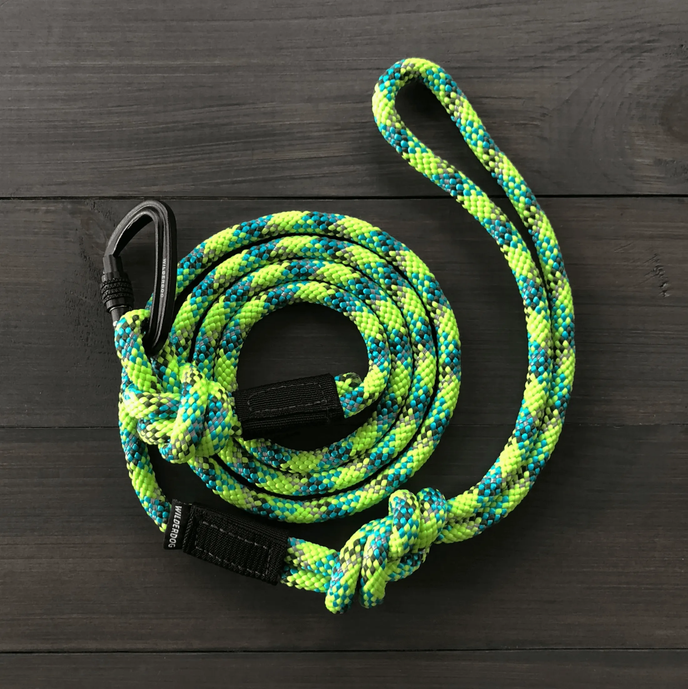 Lime Reflective Rope Leash