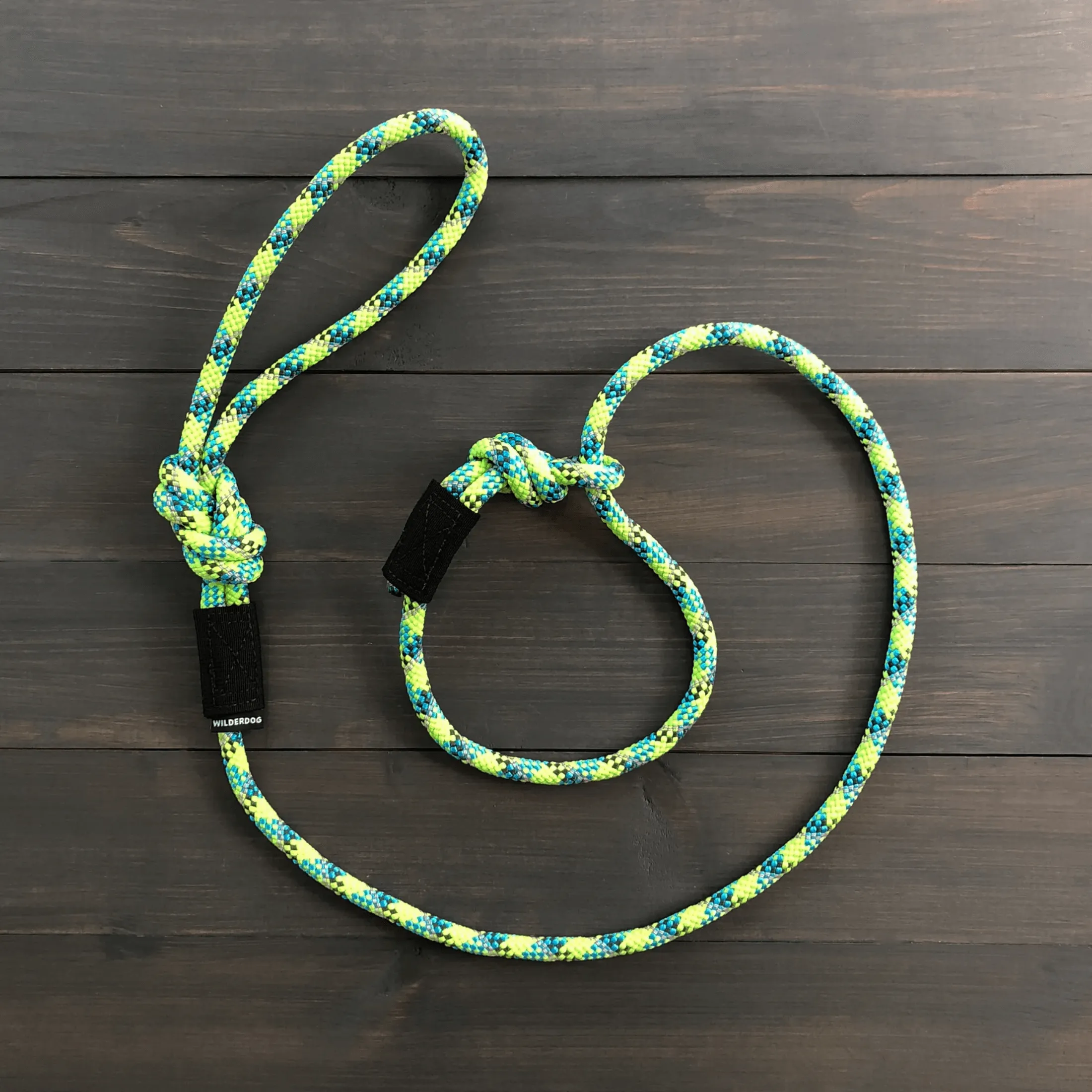 Lime Reflective Rope Leash