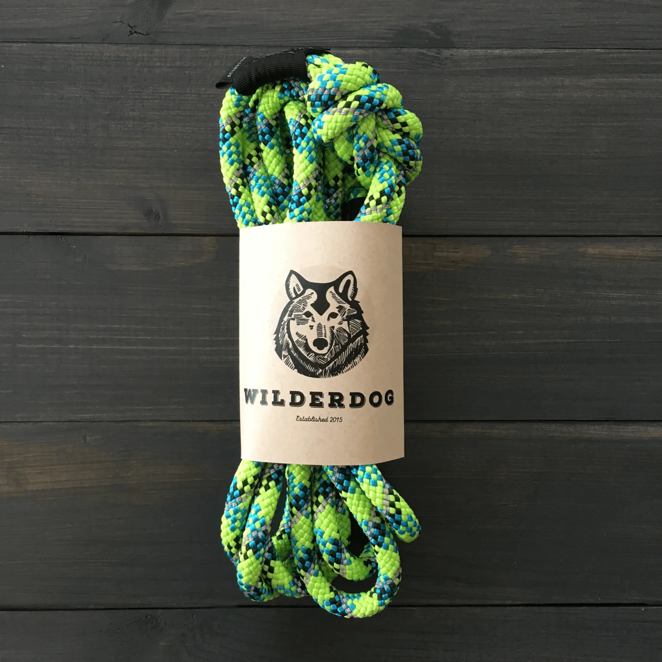 Lime Reflective Rope Leash