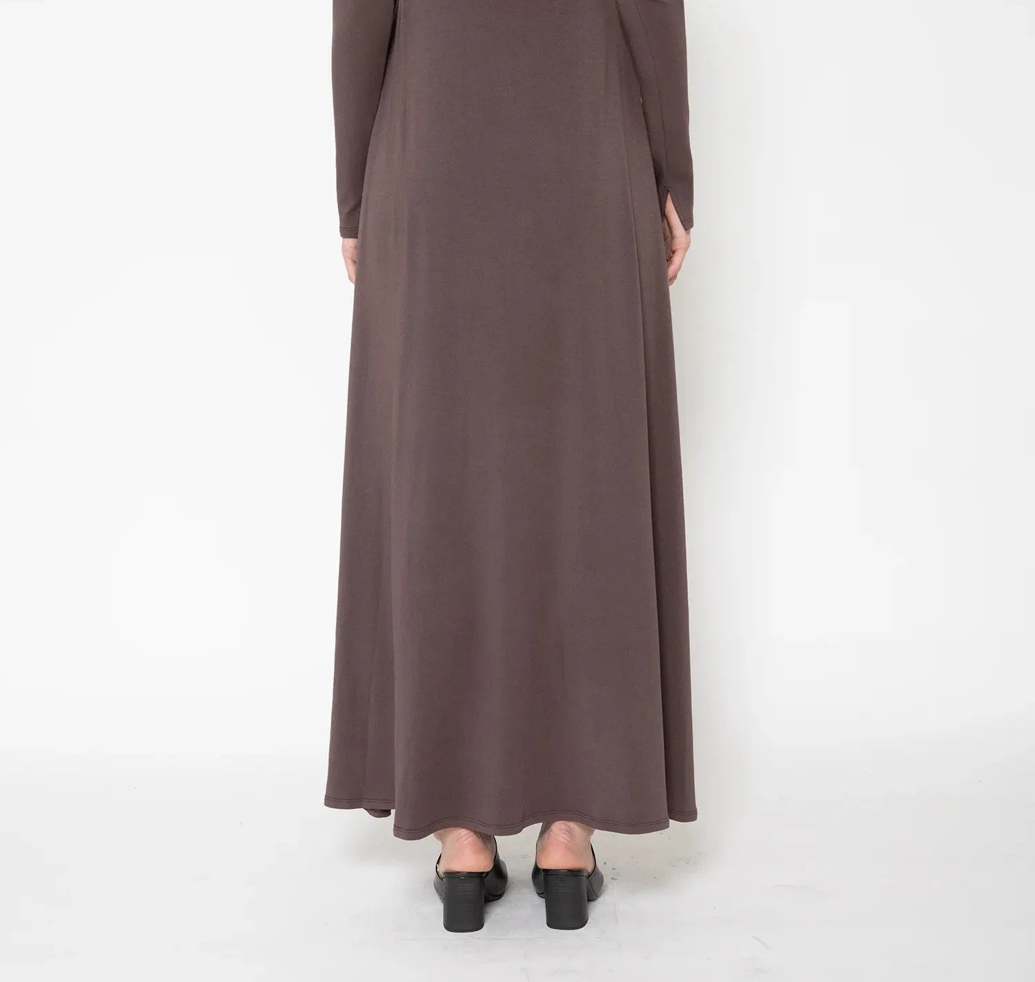 Long brown dress