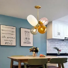 Madison Glass Chandelier