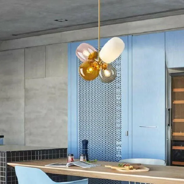 Madison Glass Chandelier