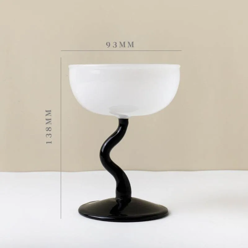 Milk Tea Milkshake Dessert Glass Cup Goblet Pudding Ice Cream Bowl Ice Cream Cup