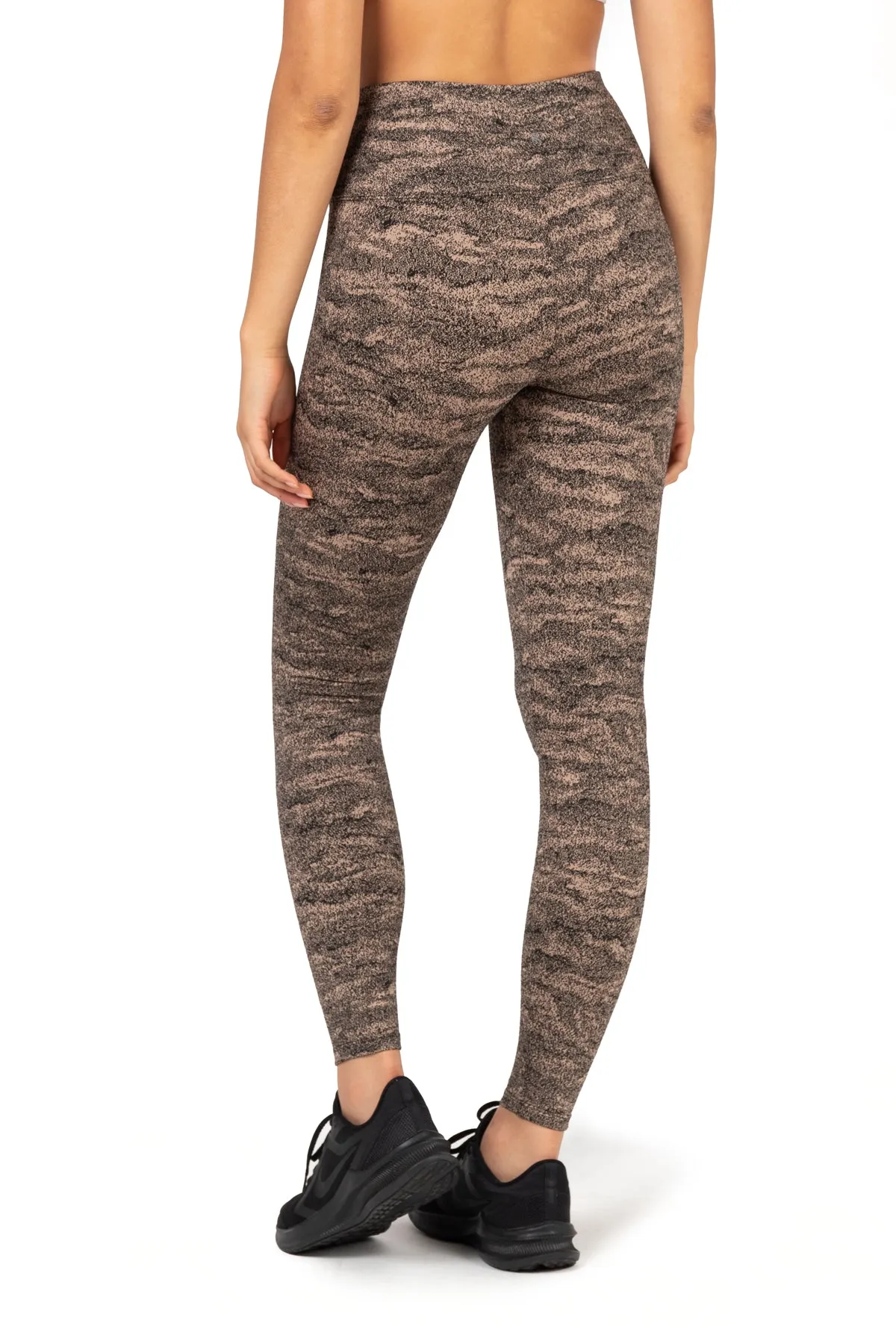 Mineral High-Waist Soft Jacquard Marble Leggings