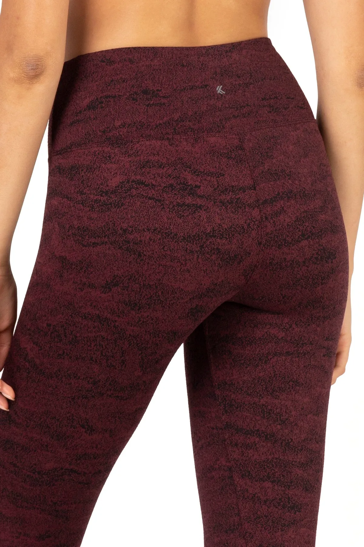 Mineral High-Waist Soft Jacquard Marble Leggings