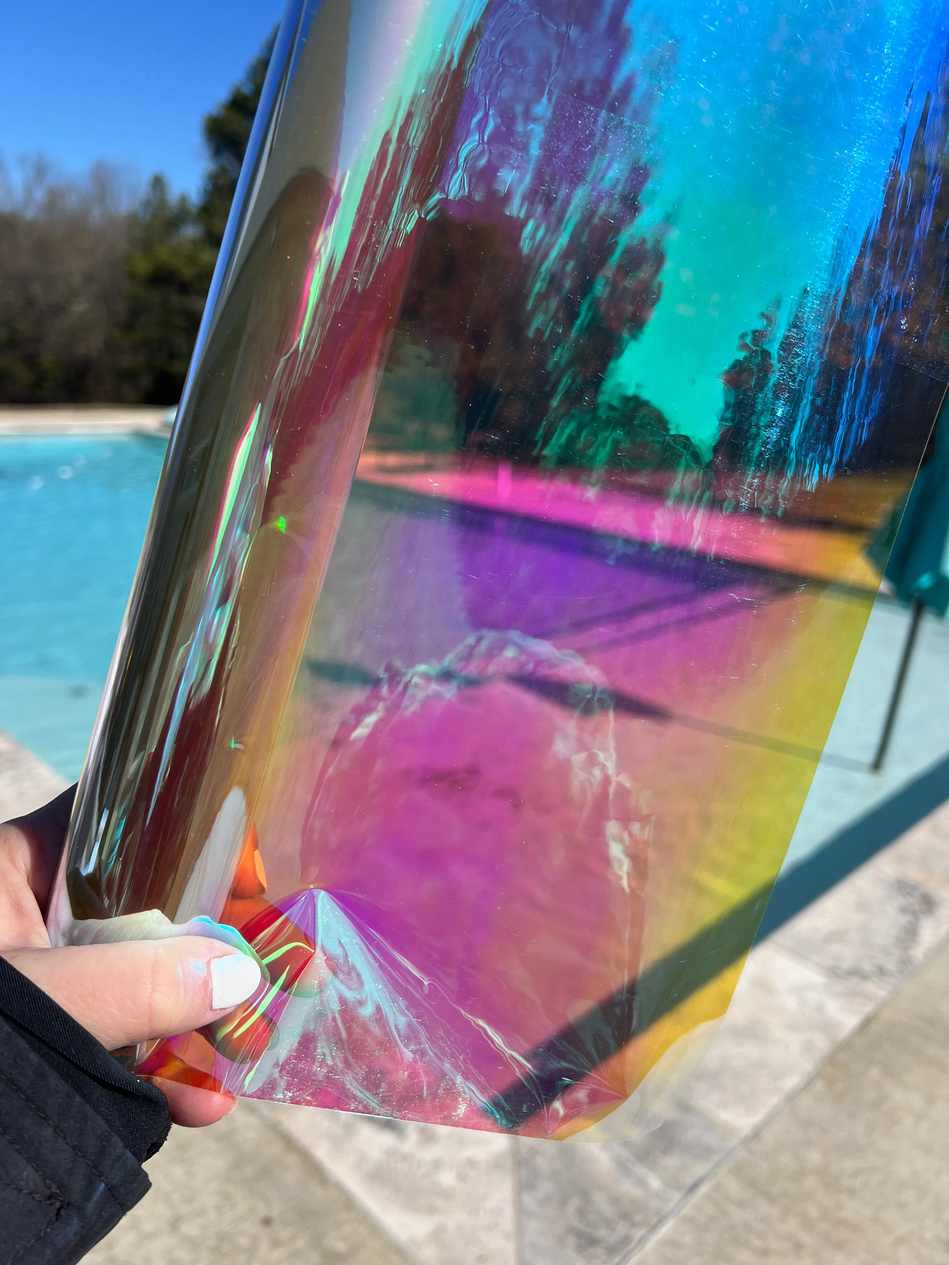 Northern Lights Resin Paper