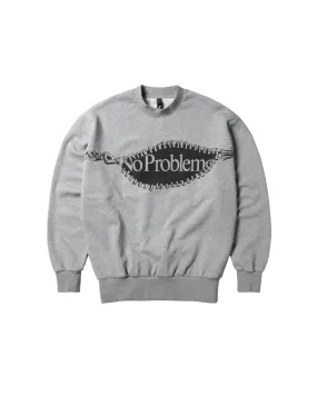 NP Zip Sweatshirt - Grey Marl