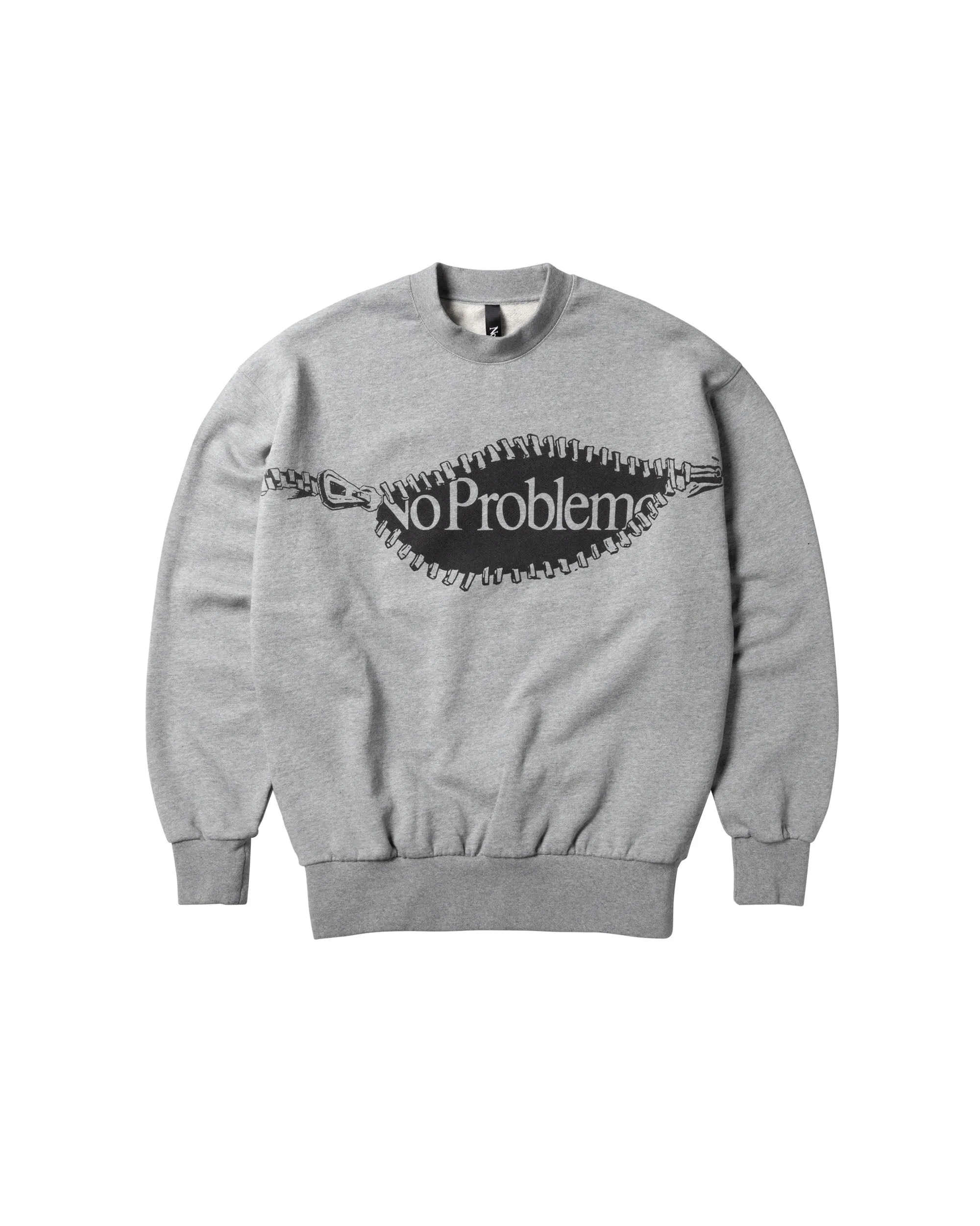 NP Zip Sweatshirt - Grey Marl