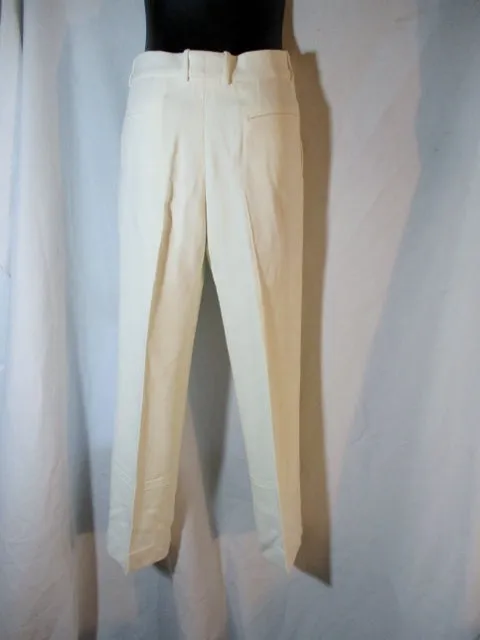 NWT NEW CELINE FRANCE TROUSER Pant 38 6 CREME WHITE Womens