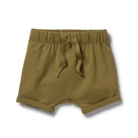 Organic Tie Front Short | Leaf