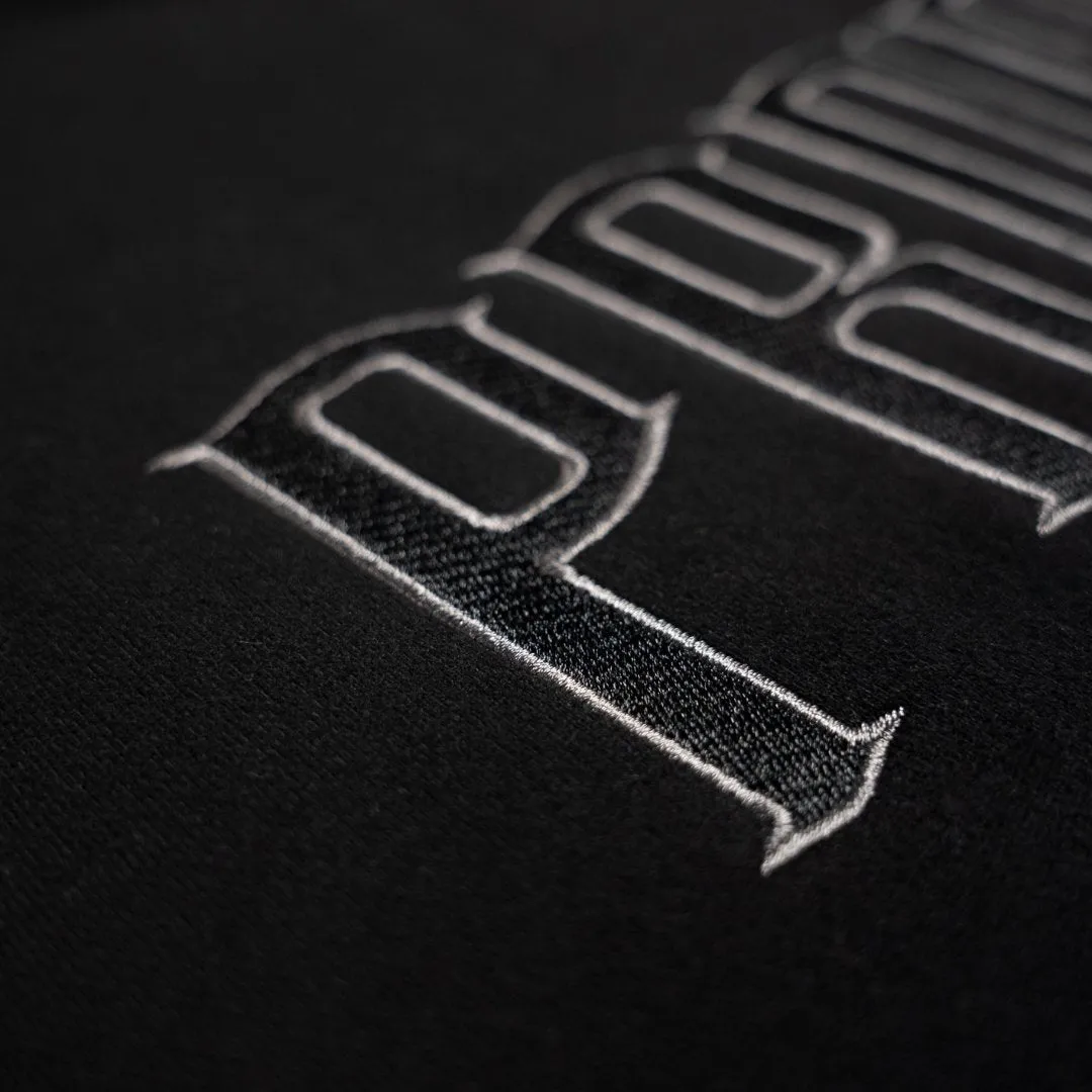 PROPER OUTLINE CREWNECK BLACK