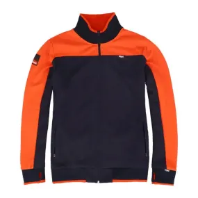 Roeg Hank Track Textile Jacket Navy / Orange