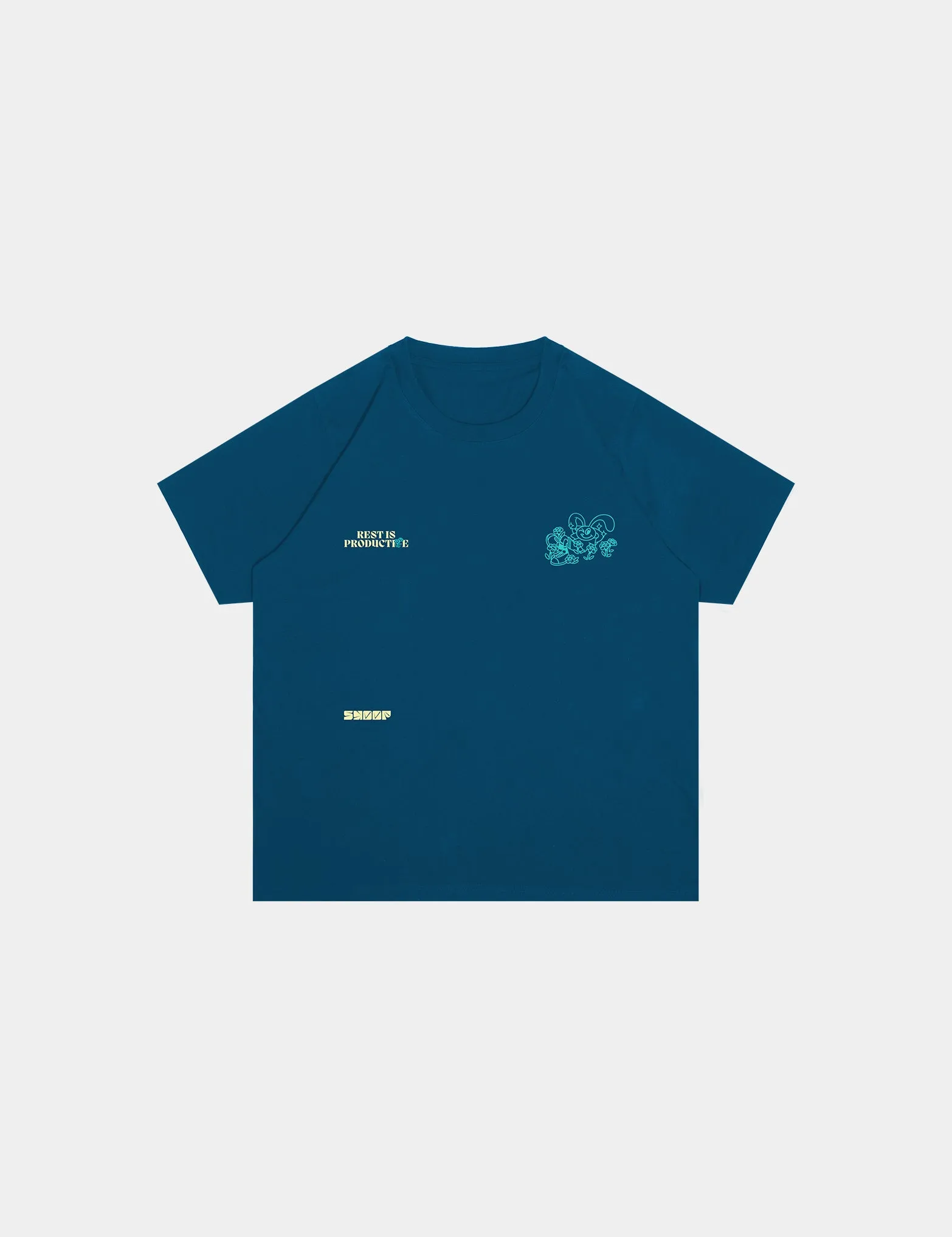 SKOOP® R.I.P. Crewneck Shirt Blue