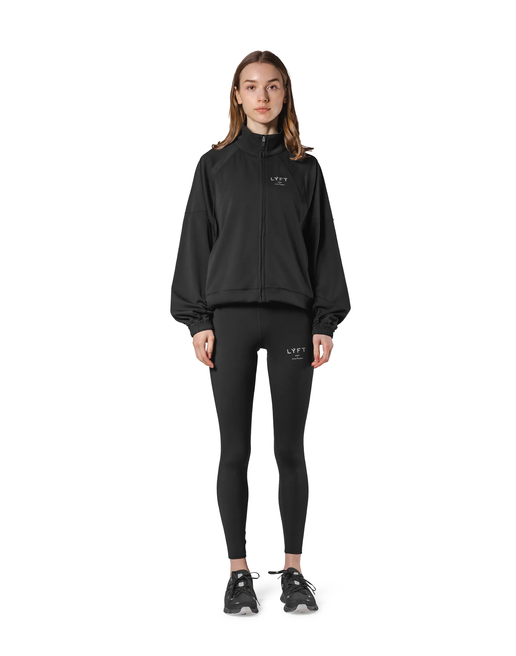 Stretch Wide Track Jacket 2 - Black