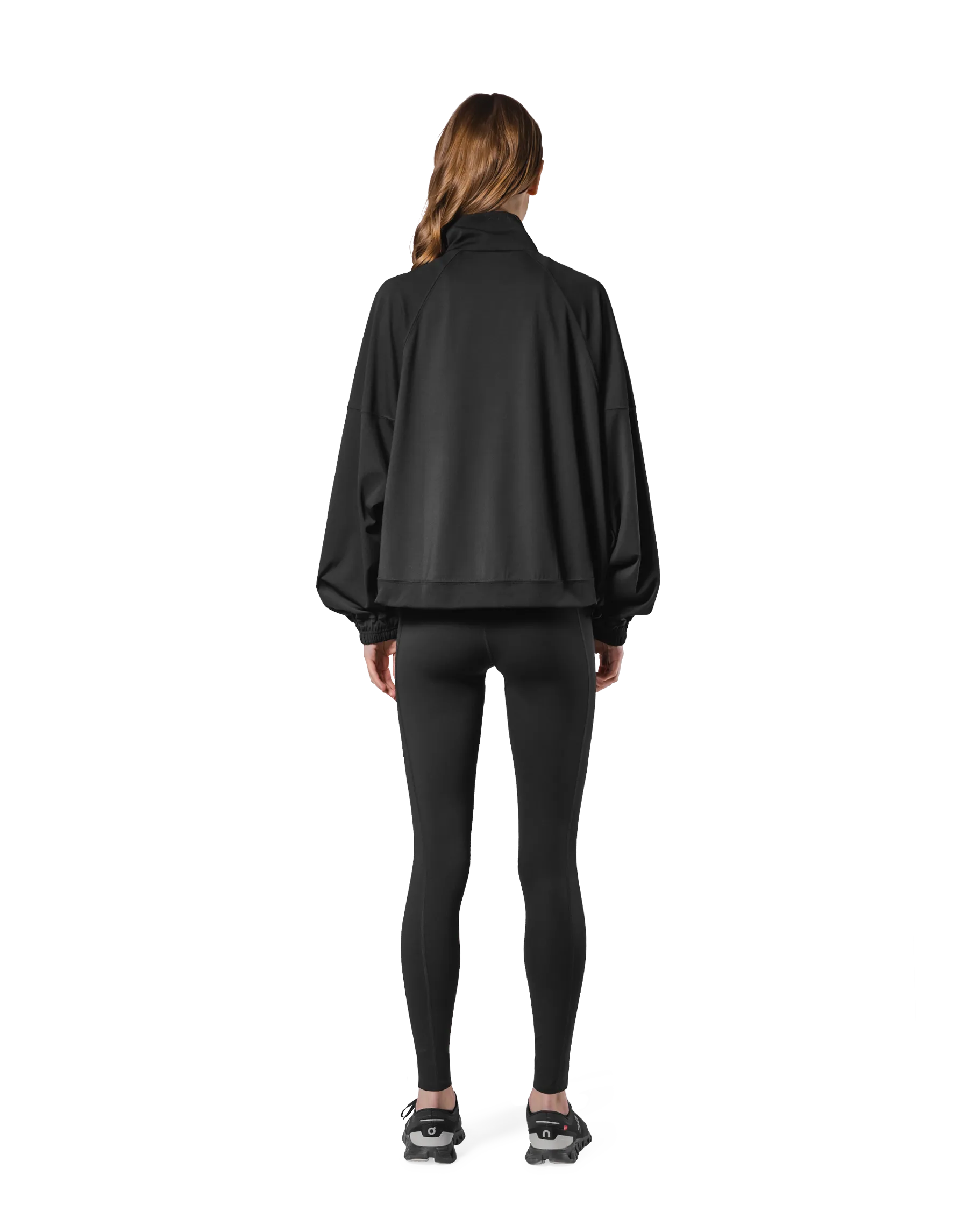 Stretch Wide Track Jacket 2 - Black