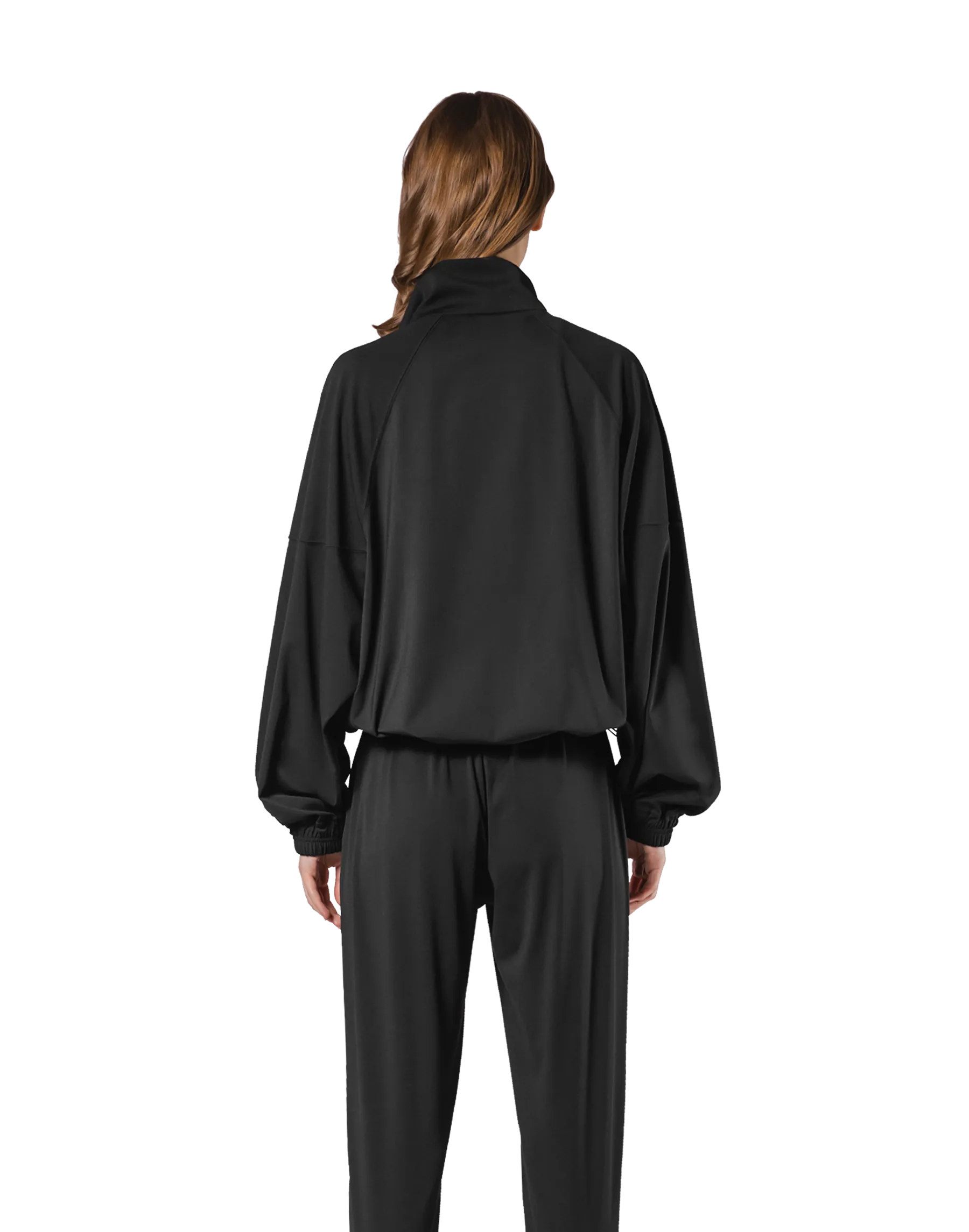 Stretch Wide Track Jacket 2 - Black