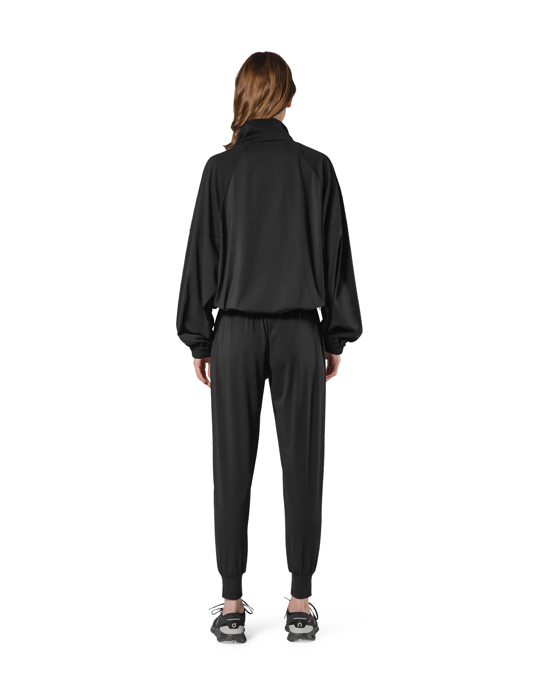 Stretch Wide Track Jacket 2 - Black