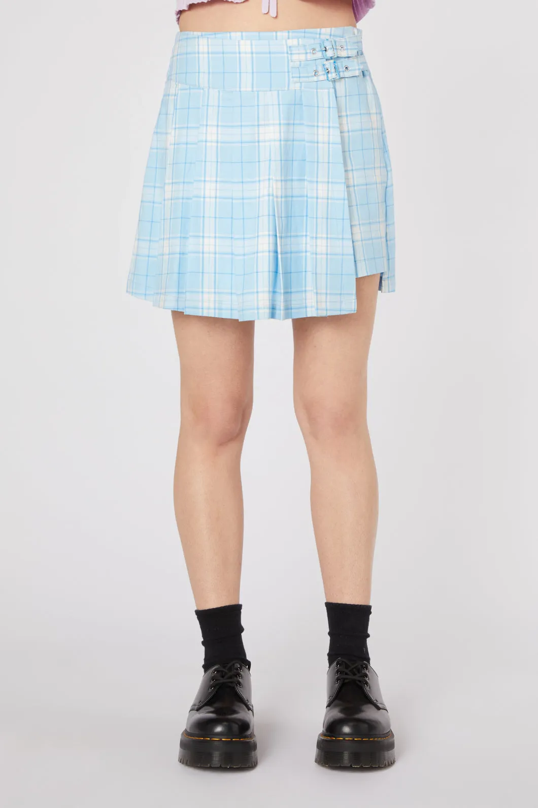 Tartan Mood Pleated Skort
