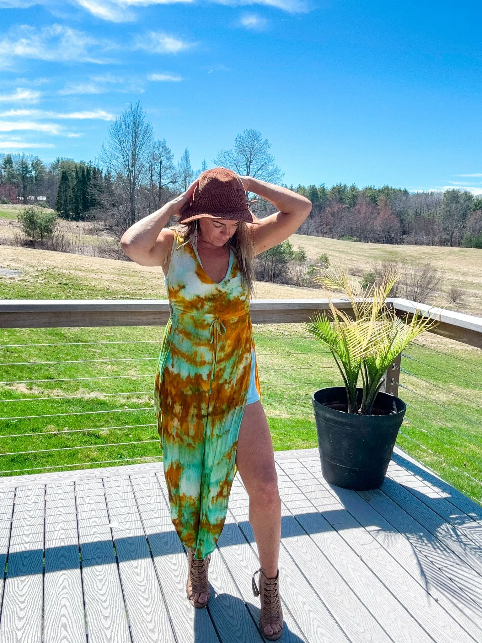 Tie Dye Flow Jumpsuit