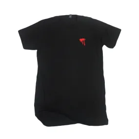 Trophy Eyes Embroidered Palm Tree Noose Black