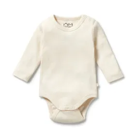 Wilson   Frenchy Organic Bodysuit - Ecru