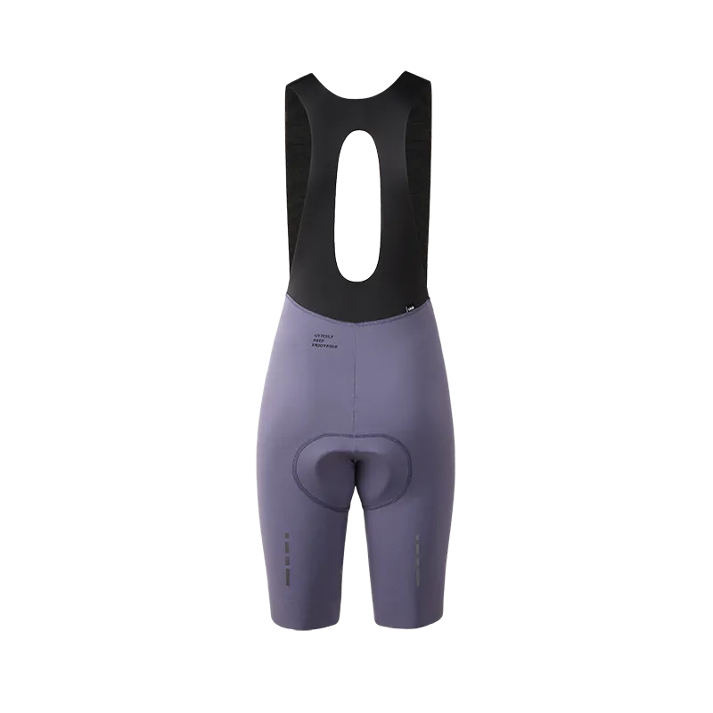 Women's Seamless Bib Shorts SI-1 Nimble-Ultra Violet