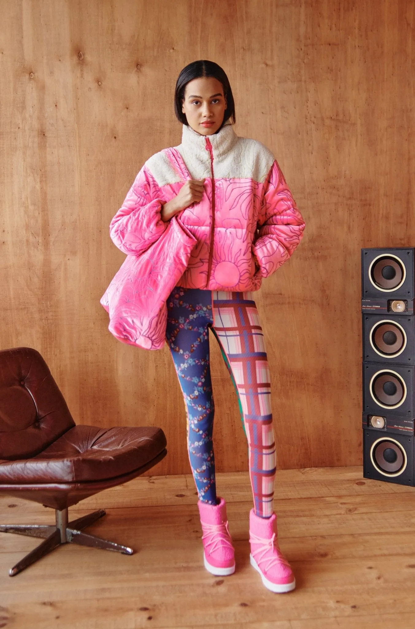 Wyvis Leggings Check